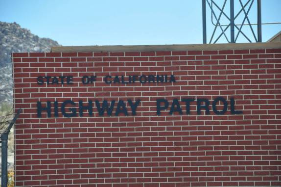 Sede da polícia rodoviária na região de Yucca Valley, na Califórnia, nos Estados Unidos